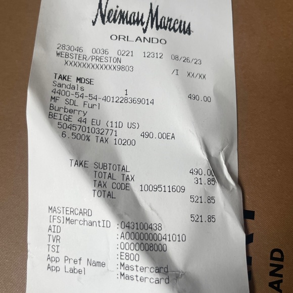 Burberry Vintage checkered slides - Picture 8 of 8